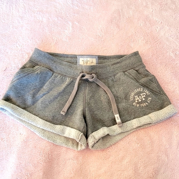 Abercrombie & Fitch Shorts 2 For 2 Af Fleece Shorts With
